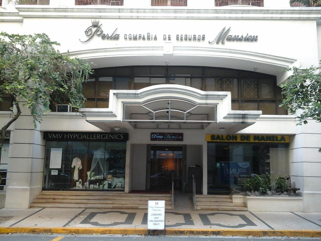 Hotel Perla Mansion Manila Exterior foto