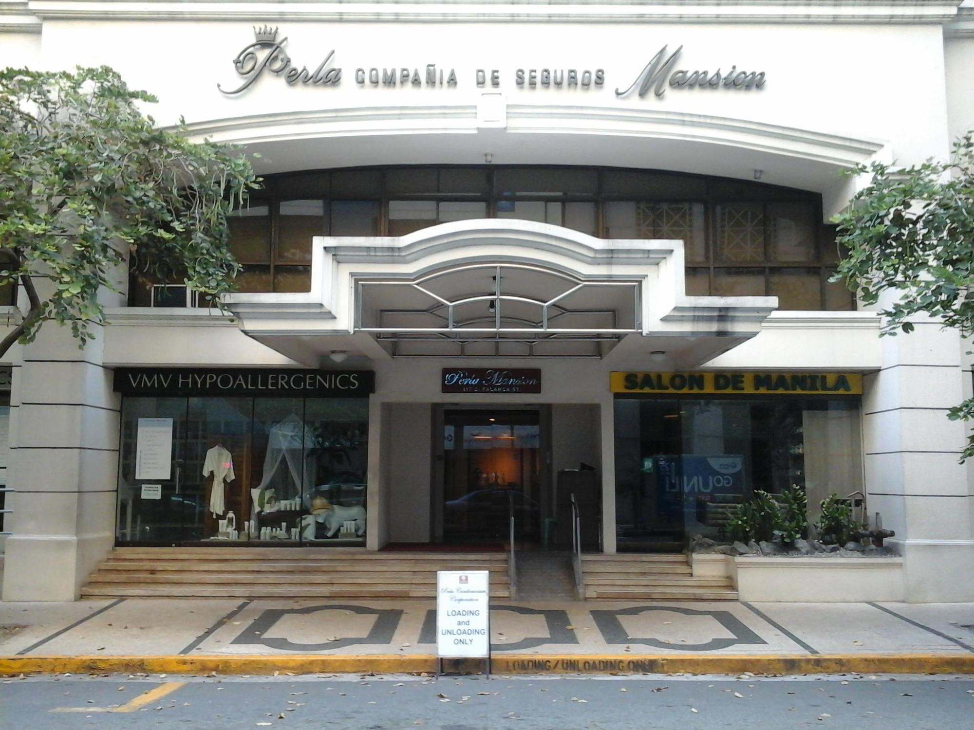 Hotel Perla Mansion Manila Exterior foto